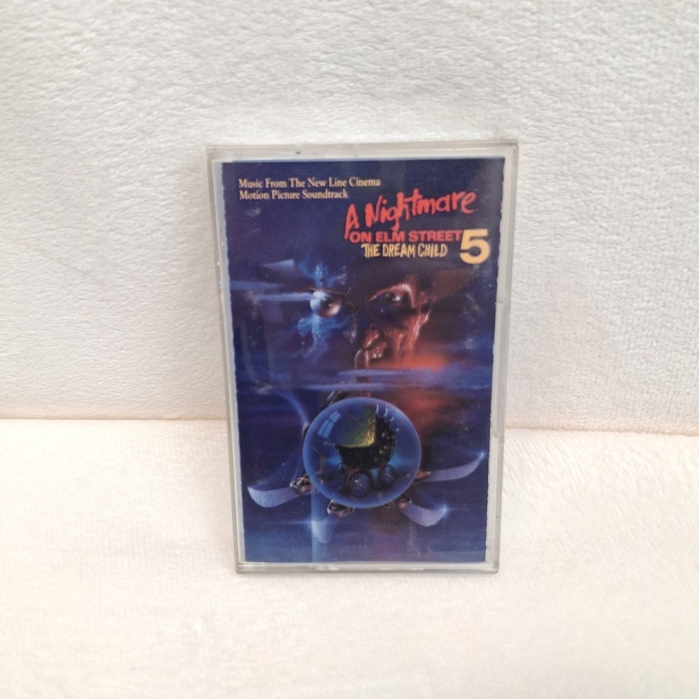 A NIGHTMARE ON ELM STREET 5 - THE DREAM CHILD: ORIGINAL SOUNDTRACK CASSETTE!